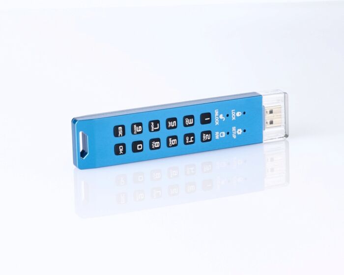 Флешка с аппаратным шифрованием DataLock PRO4 USB 3.2, черный, 128 Гб