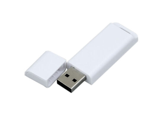 USB 3.0- флешка на 32 Гб с оригинальным двухцветным корпусом, белый