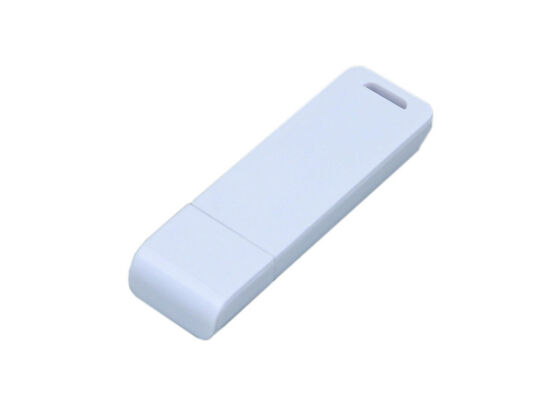 USB 3.0- флешка на 32 Гб с оригинальным двухцветным корпусом, белый