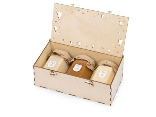 Подарочный набор Trio Creme, натуральный