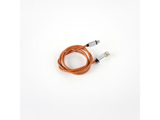 Кабель USB-A - USB-C DIGITAL CL-05, QC/PD, 1 м, оранжевый