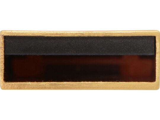 USB 2.0- флешка на 8 Гб с мини чипом, компактный дизайн с круглым отверстием, золотистый