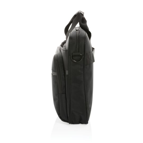 Сумка для ноутбука Swiss Peak Voyager из RPET AWARE™, 15,6", черный